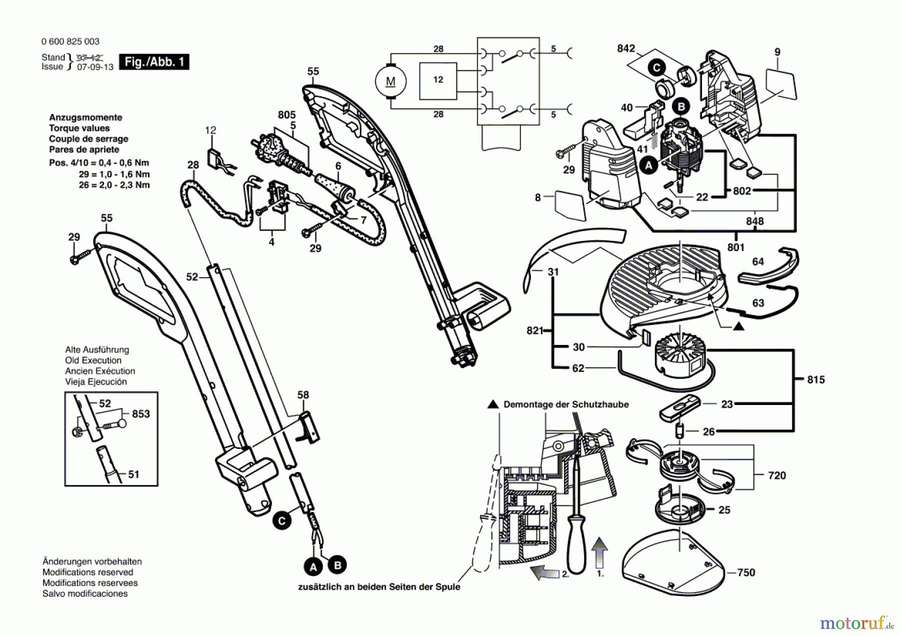  Bosch Gartengeräte Rasentrimmer ART 30 D Seite 1