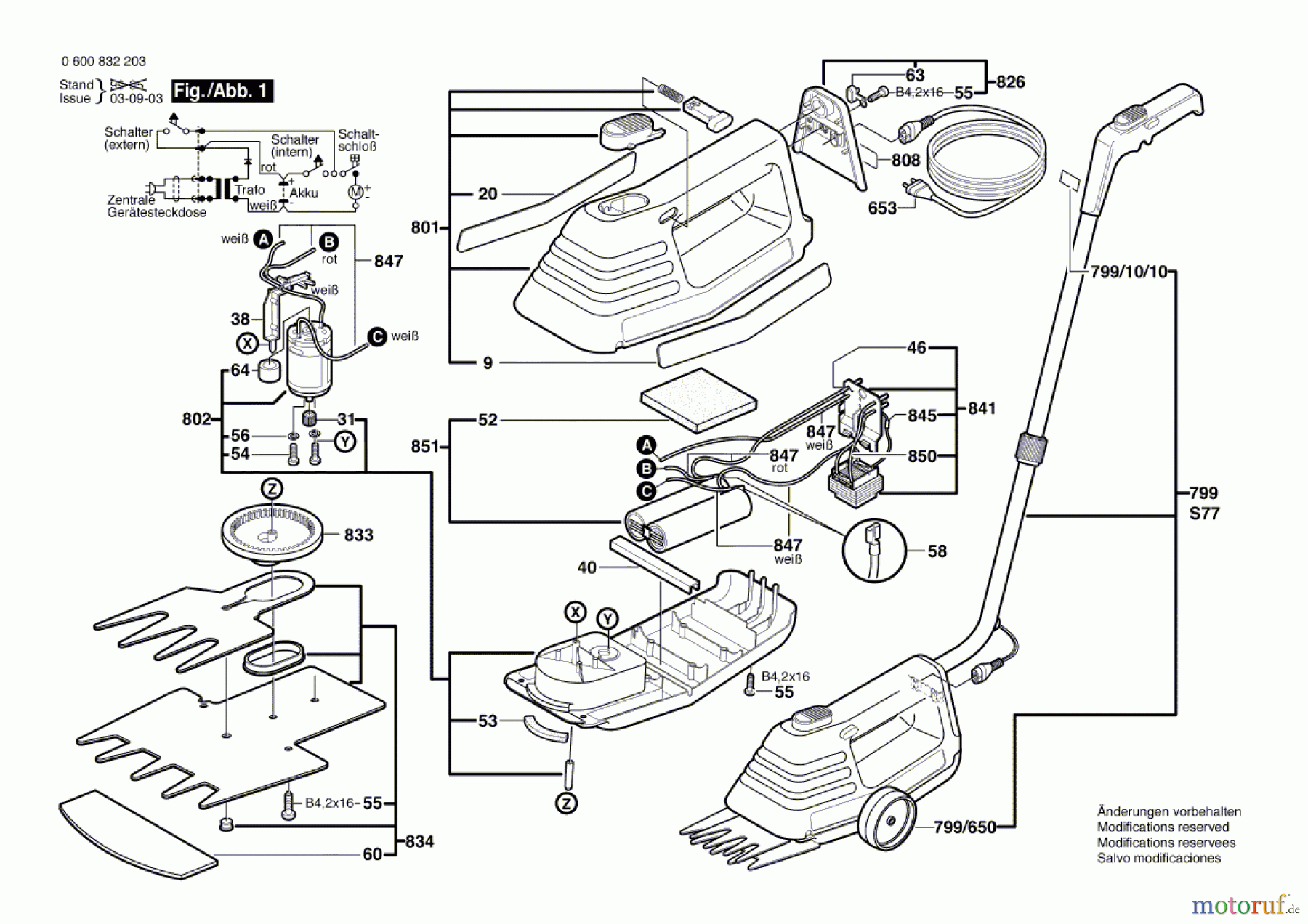  Bosch Gartengeräte Akku-Grasschere AGS 65 Seite 1