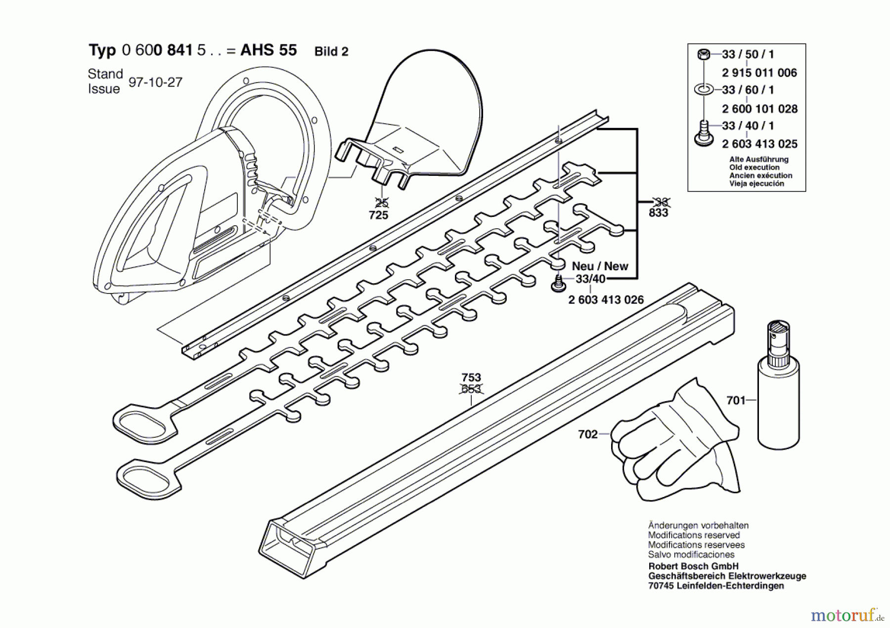 Bosch Gartengeräte Heckenschere AHS 55 Seite 2