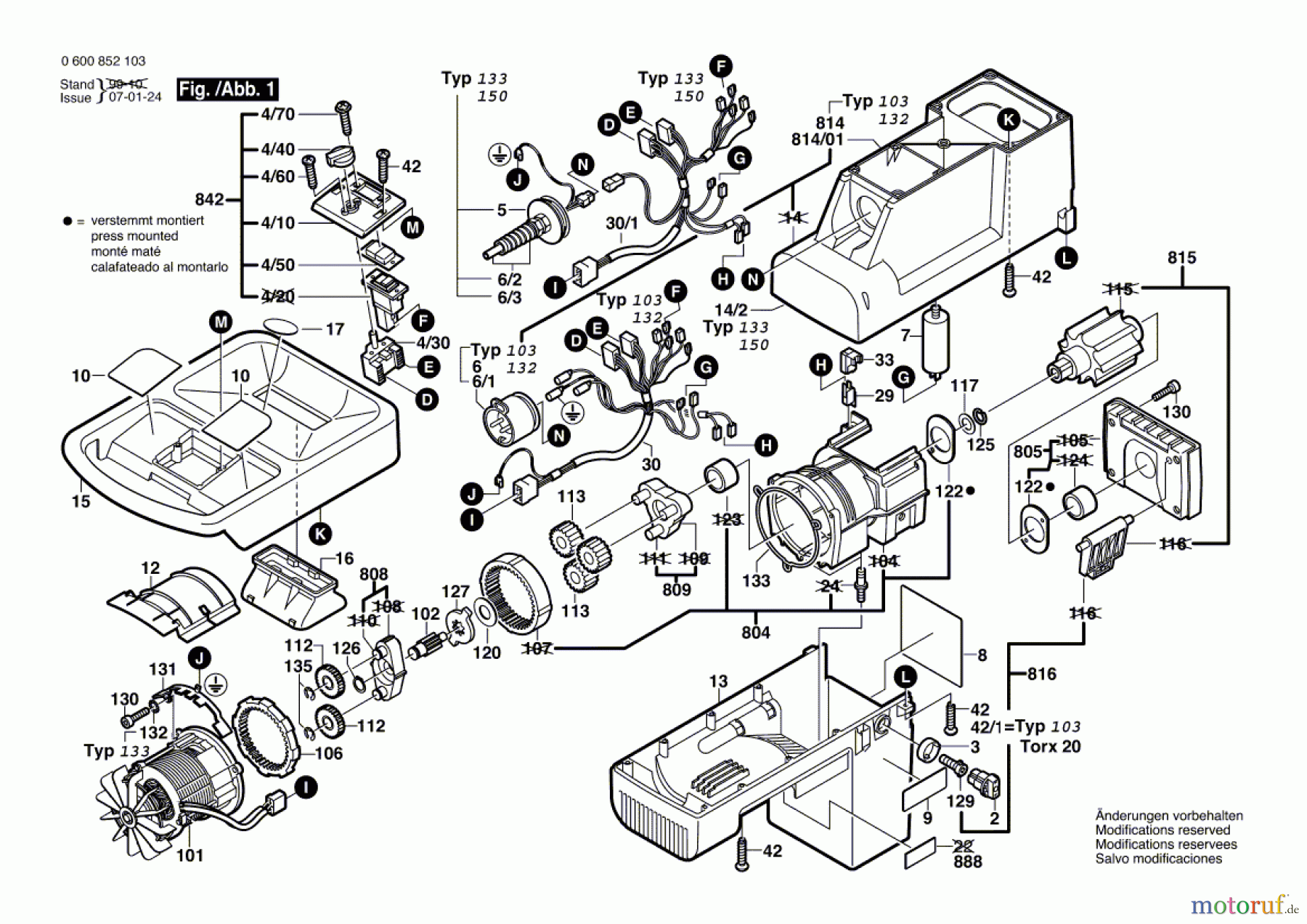 Bosch Gartengeräte Häcksler AXT 2500 HP Seite 1