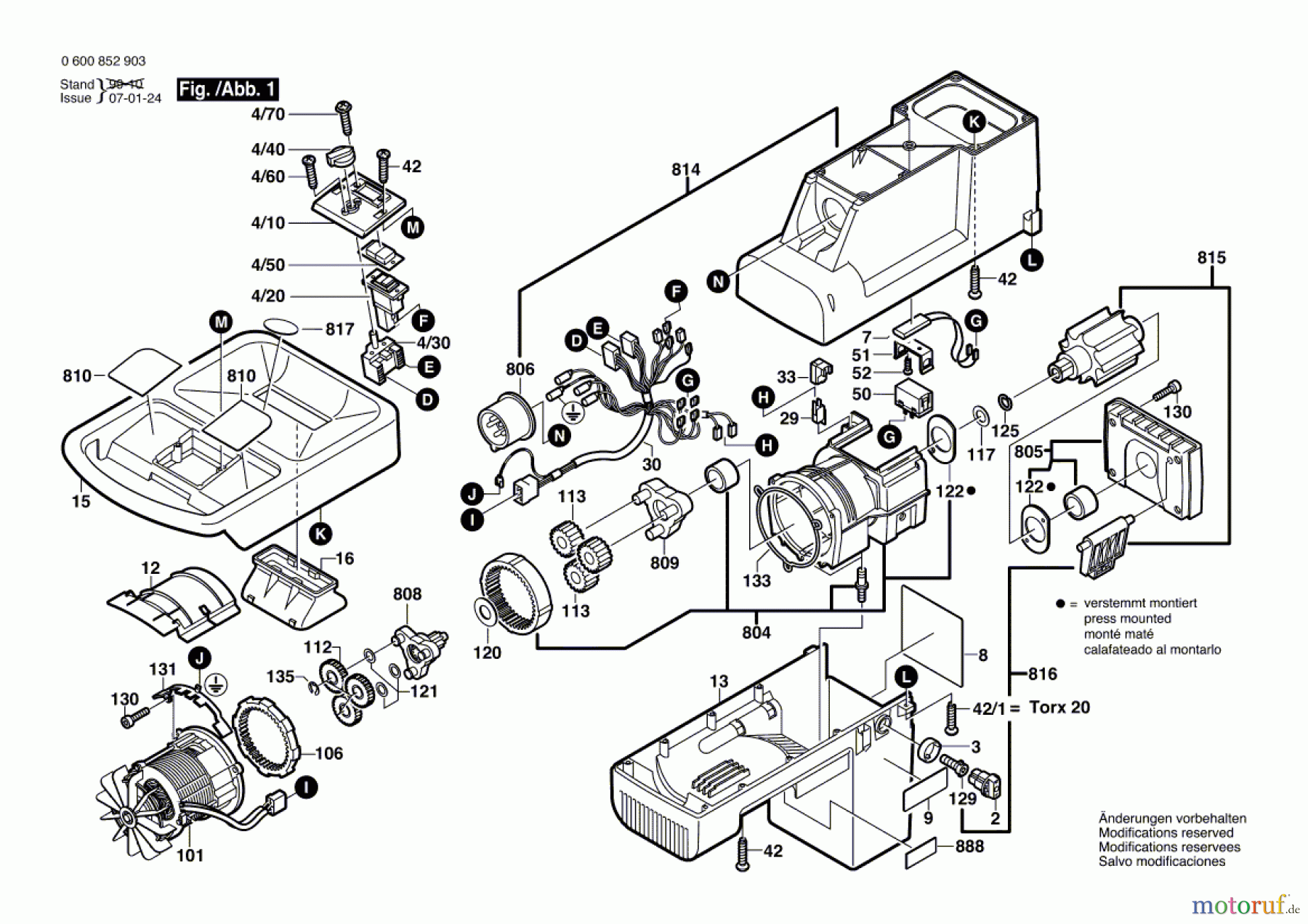 Bosch Gartengeräte Häcksler AXT 3000 HP Seite 1