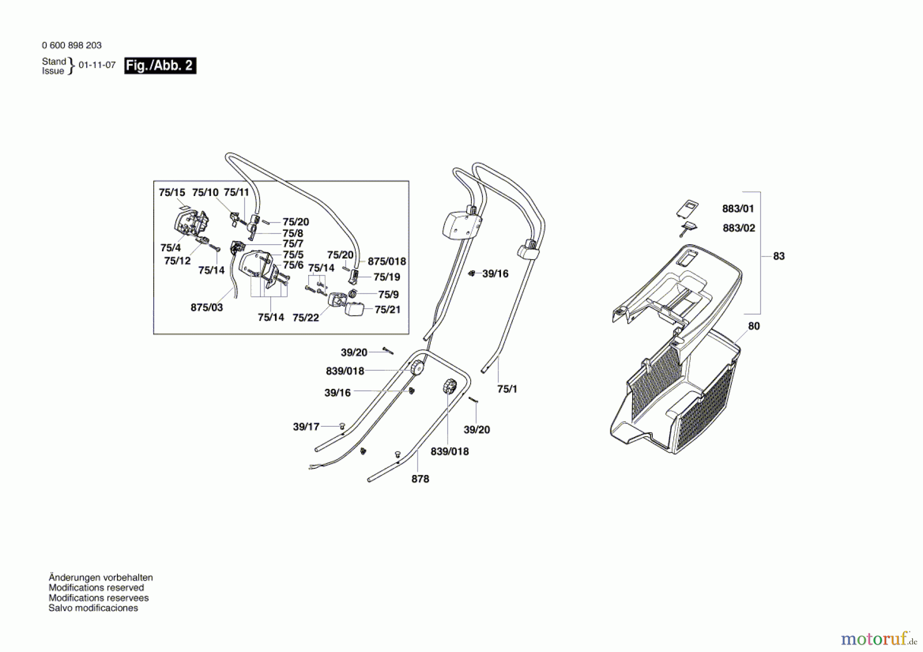 Bosch Gartengeräte Rasenmäher ARM 32 ACCU Seite 2