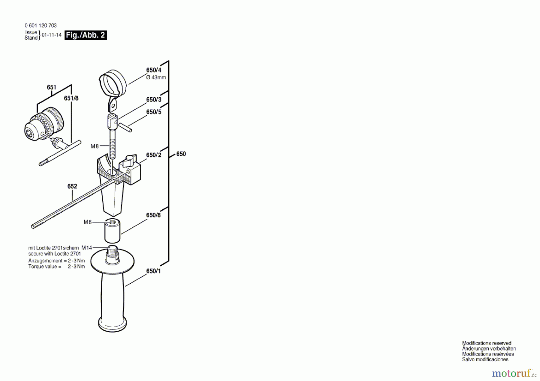 Bosch Werkzeug Bohrmaschine ELECTRONIC Seite 2