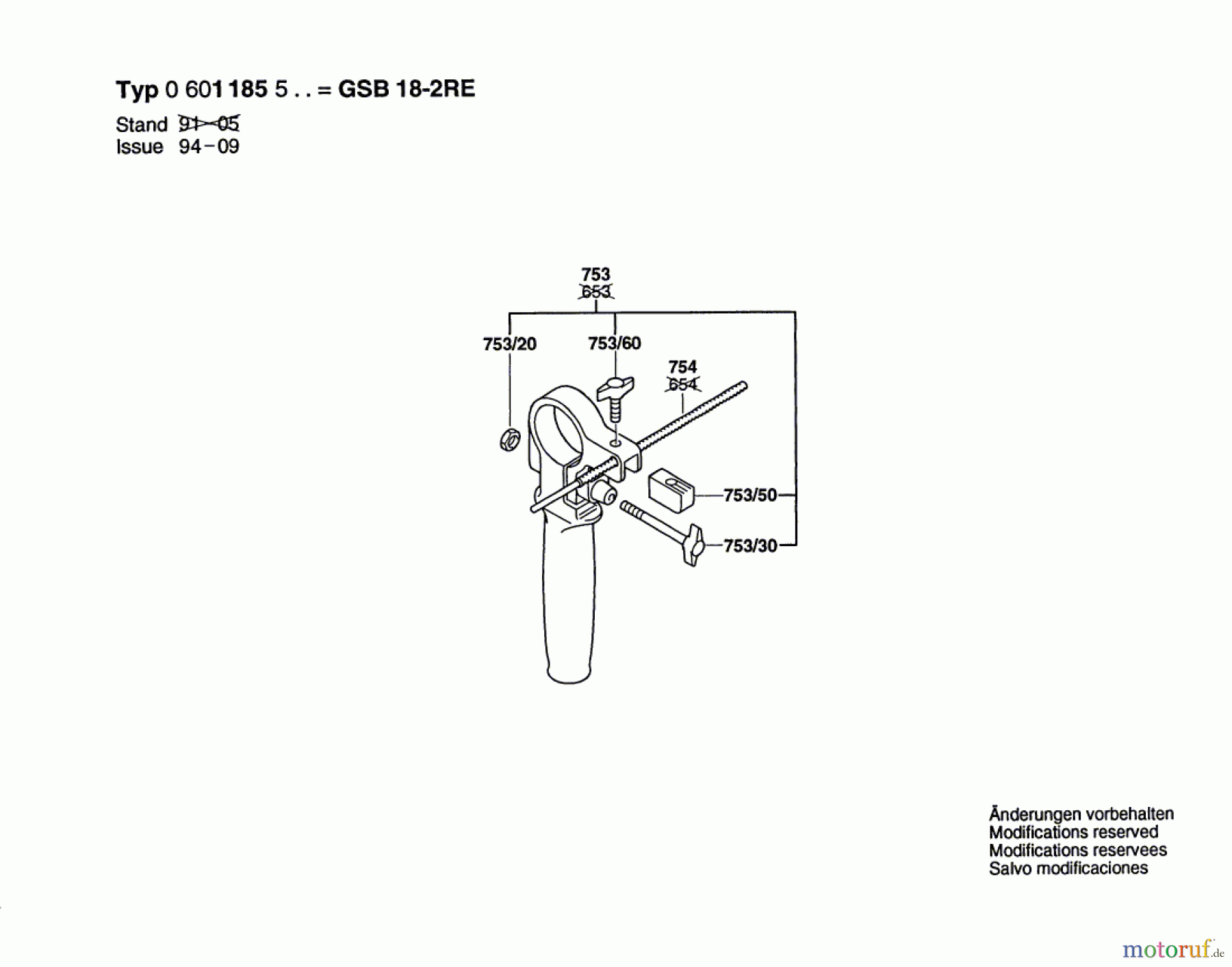 Bosch Werkzeug Schlagbohrmaschine GSB 18-2 RE Seite 2