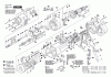 Bosch Diamantbohrmaschine GDB 1600 DE Ersatzteile Seite 1