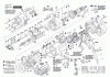 Bosch Diamantbohrmaschine GDB 1600 DE Ersatzteile Seite 1