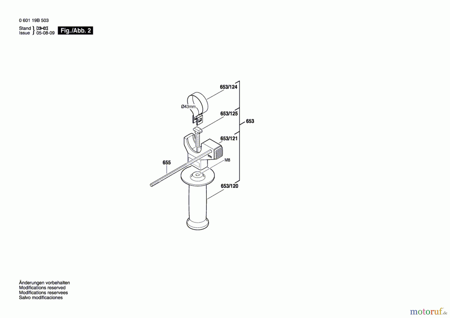 Bosch Werkzeug Schlagbohrmaschine GSB 20-2 RE Seite 2