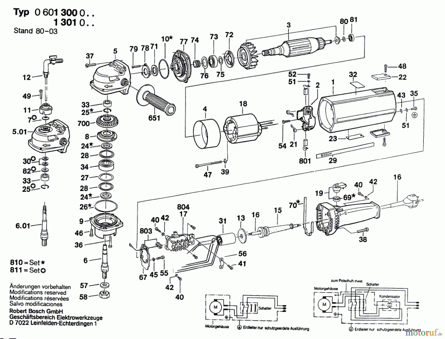 Bosch Werkzeug Winkelpolierer USW(J)77 Seite 1