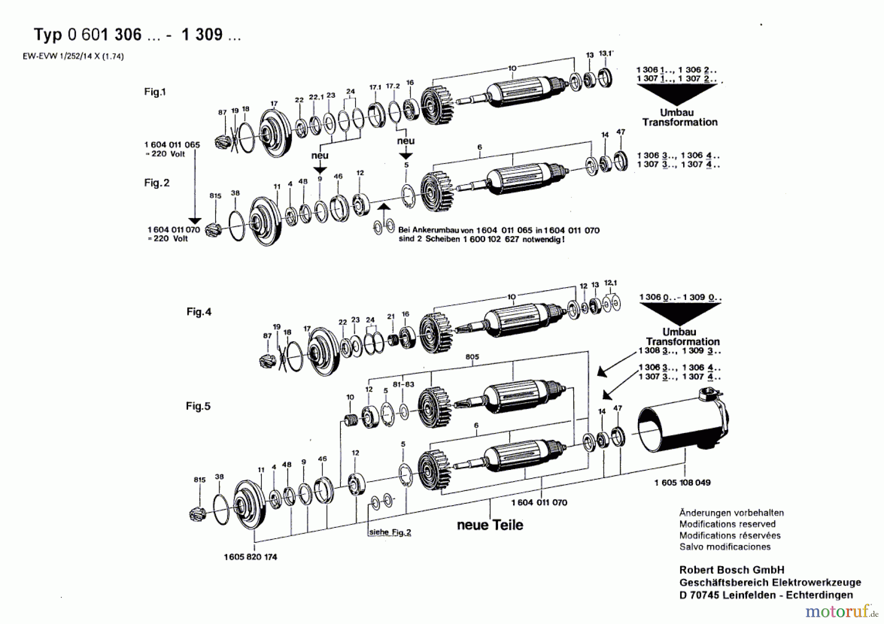 Bosch Werkzeug Winkelschleifer ---- Seite 3