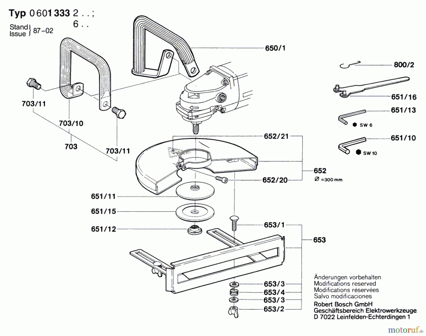 Bosch Werkzeug Winkelschleifer ---- Seite 2