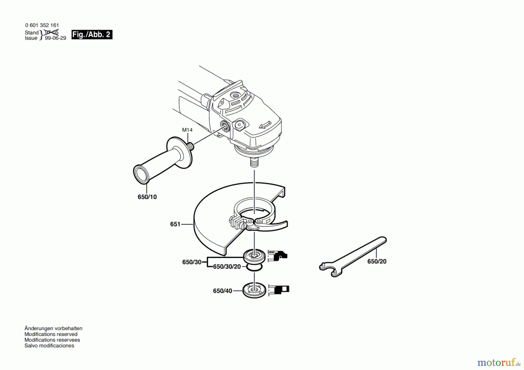  Bosch Werkzeug Winkelschleifer A-230 Seite 2