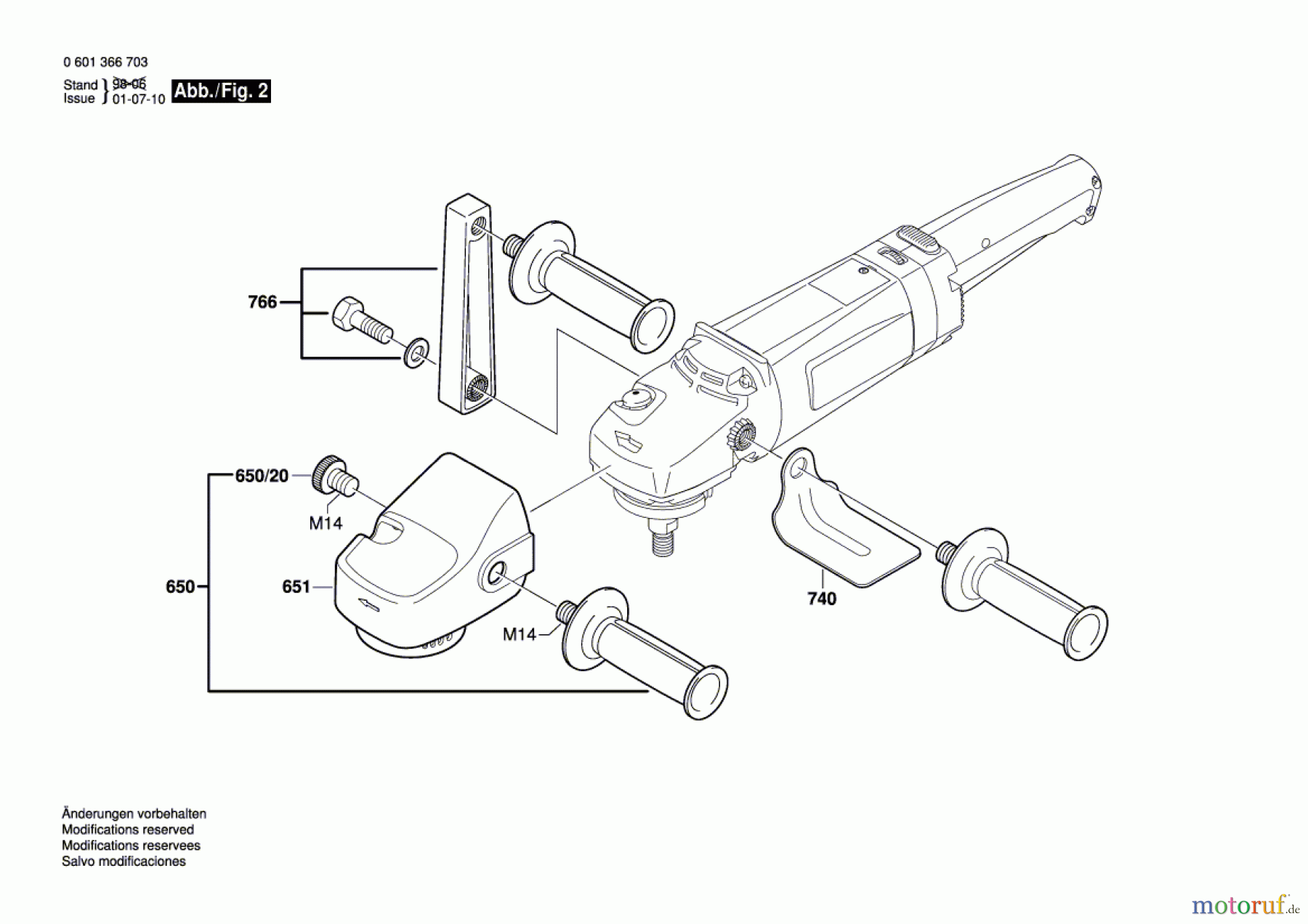 Bosch Werkzeug Winkelpolierer GPO 12 E Seite 2