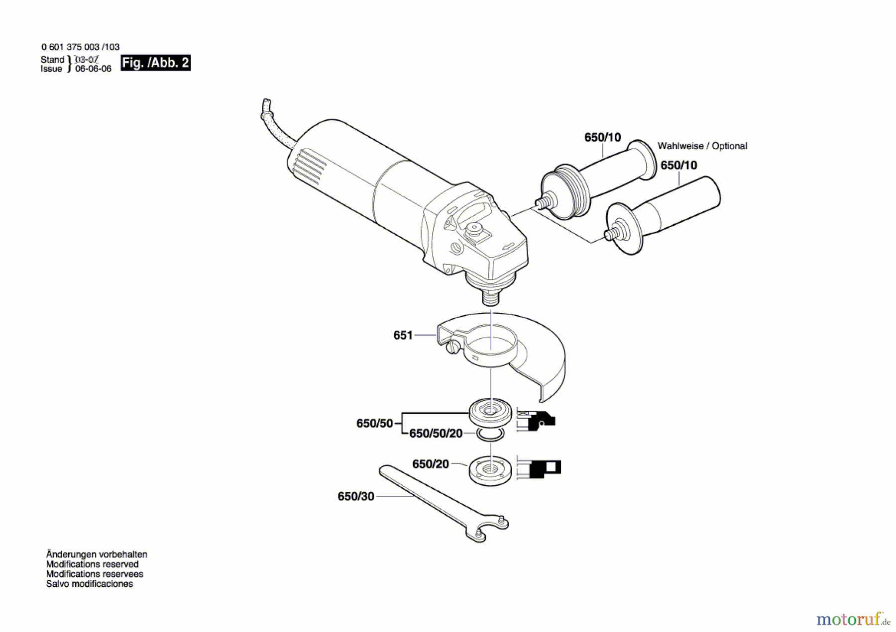 Bosch Werkzeug Winkelschleifer GWS 660 Seite 2