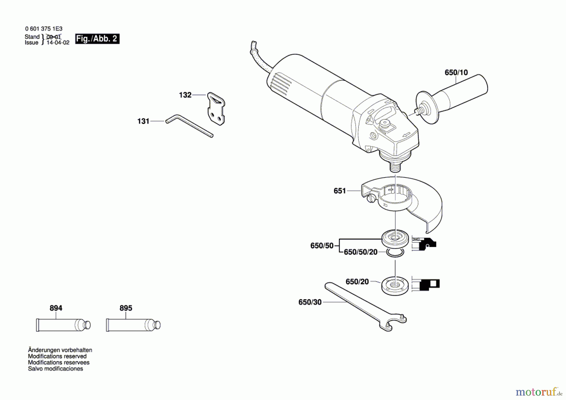 Bosch Werkzeug Winkelschleifer GWS 660 Seite 2