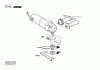 Bosch Winkelschleifer GWS 6-115 E Ersatzteile Seite 2