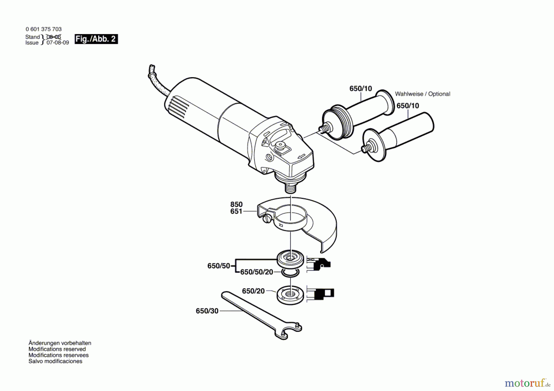 Bosch Werkzeug Winkelschleifer GWS 6-115 E Seite 2