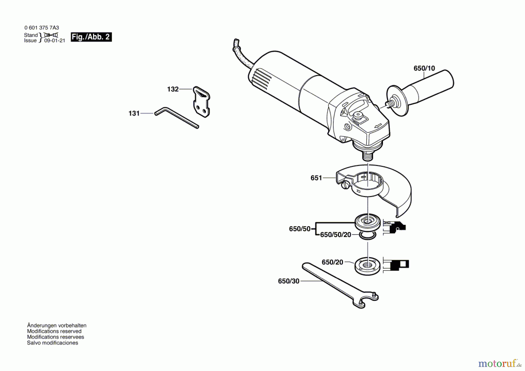 Bosch Werkzeug Winkelschleifer GWS 6-115 E Seite 2
