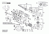 Bosch Winkelschleifer GWS 14-125 CE Ersatzteile Seite 1