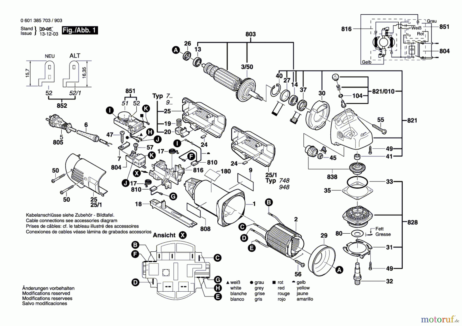 Bosch Werkzeug Winkelschleifer GWS 14-125 CE Seite 1