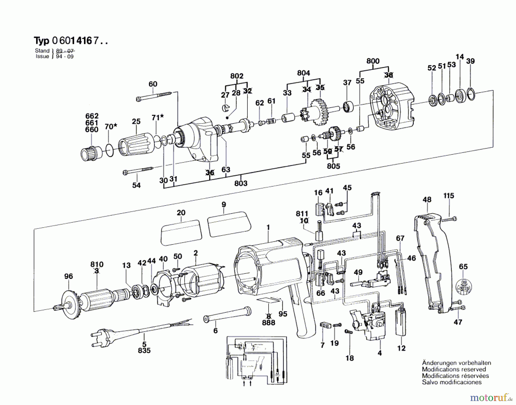 Bosch Werkzeug Bohrschrauber ELECTRONIC Seite 1