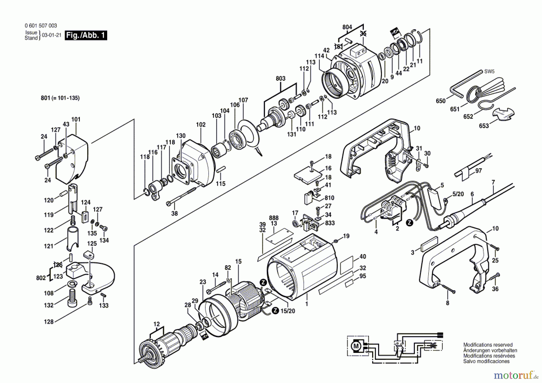  Bosch Werkzeug Blechschere ---- Seite 1