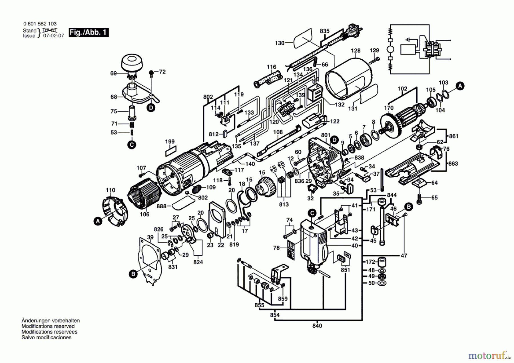 Bosch Werkzeug Stichsäge GST 60 P Seite 1