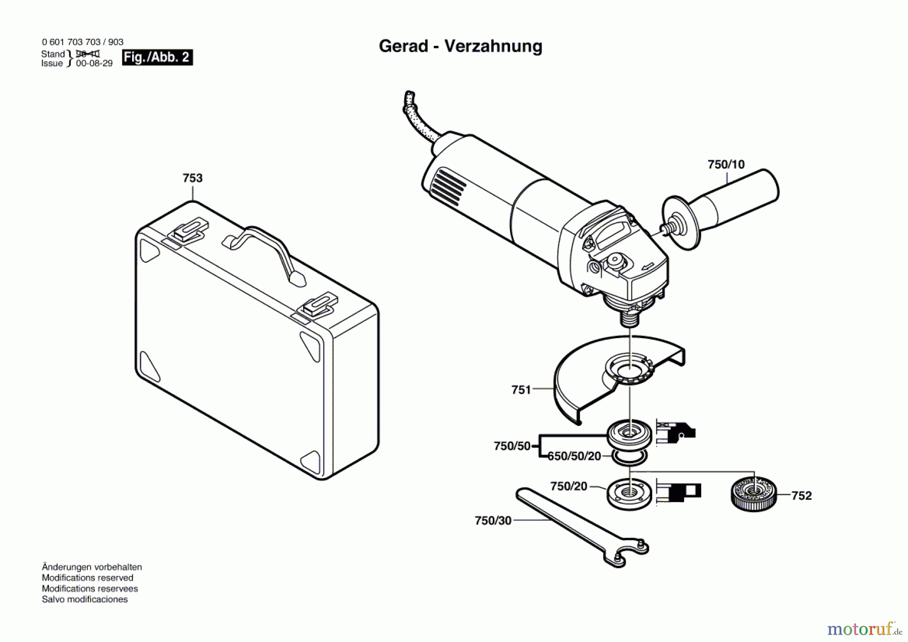 Bosch Werkzeug Winkelschleifer GWS 10-125 CE Seite 2