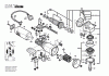 Bosch Winkelschleifer EWS 125-SE Ersatzteile Seite 1