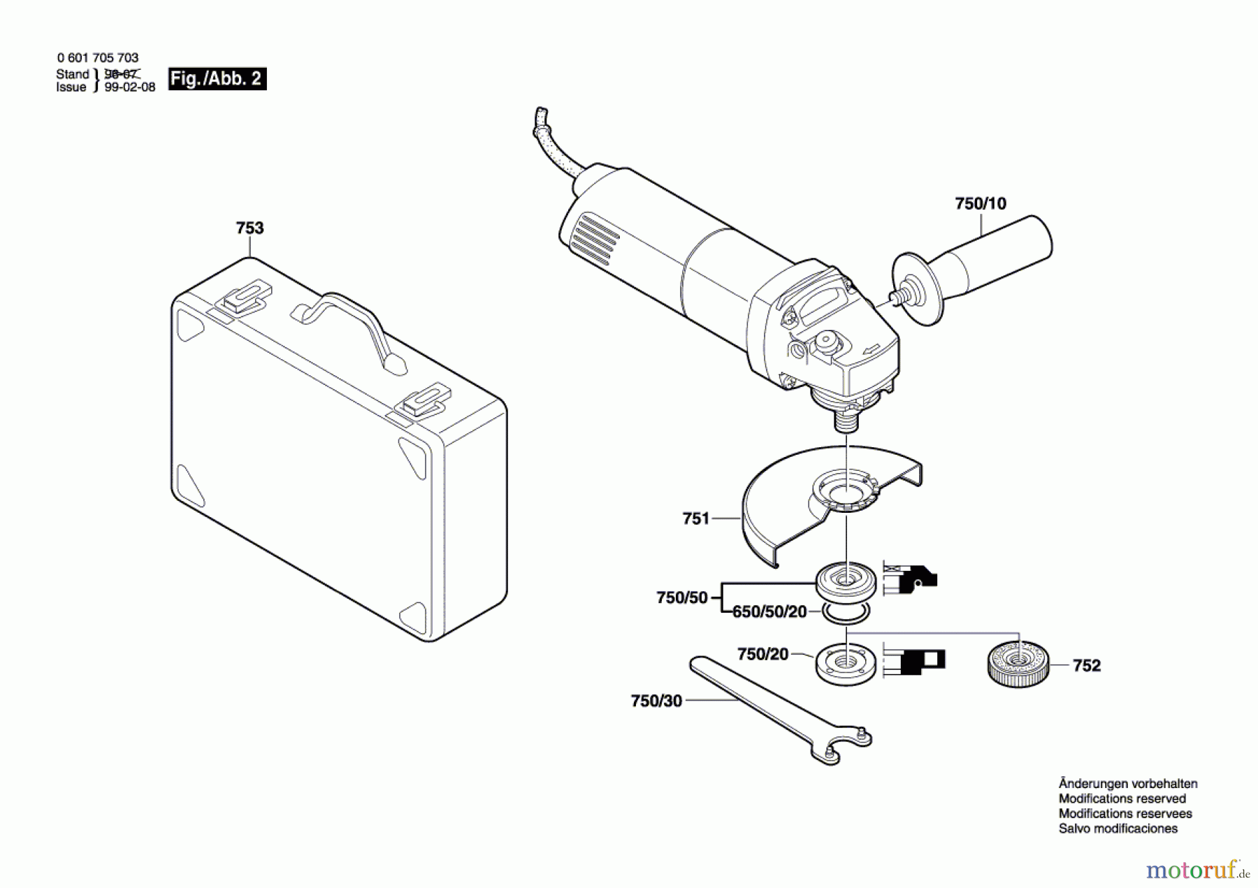Bosch Werkzeug Winkelschleifer GWS 14-125 CE Seite 2