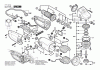 Bosch Winkelschleifer GWS 25-180 JS Ersatzteile Seite 1