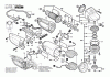Bosch Winkelschleifer GWS 25-230 JS Ersatzteile Seite 1