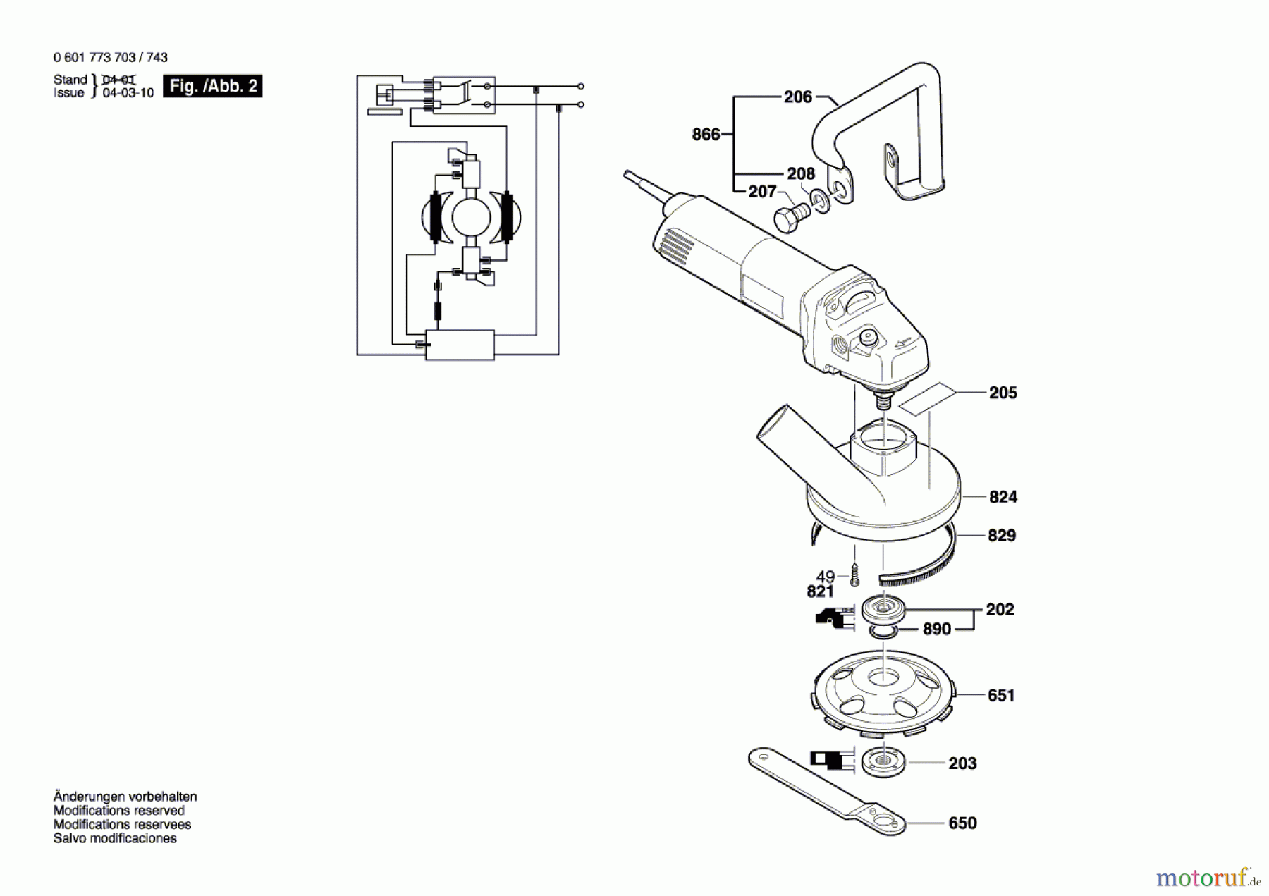 Bosch Werkzeug Betonschleifer GBR 14 CA Seite 2