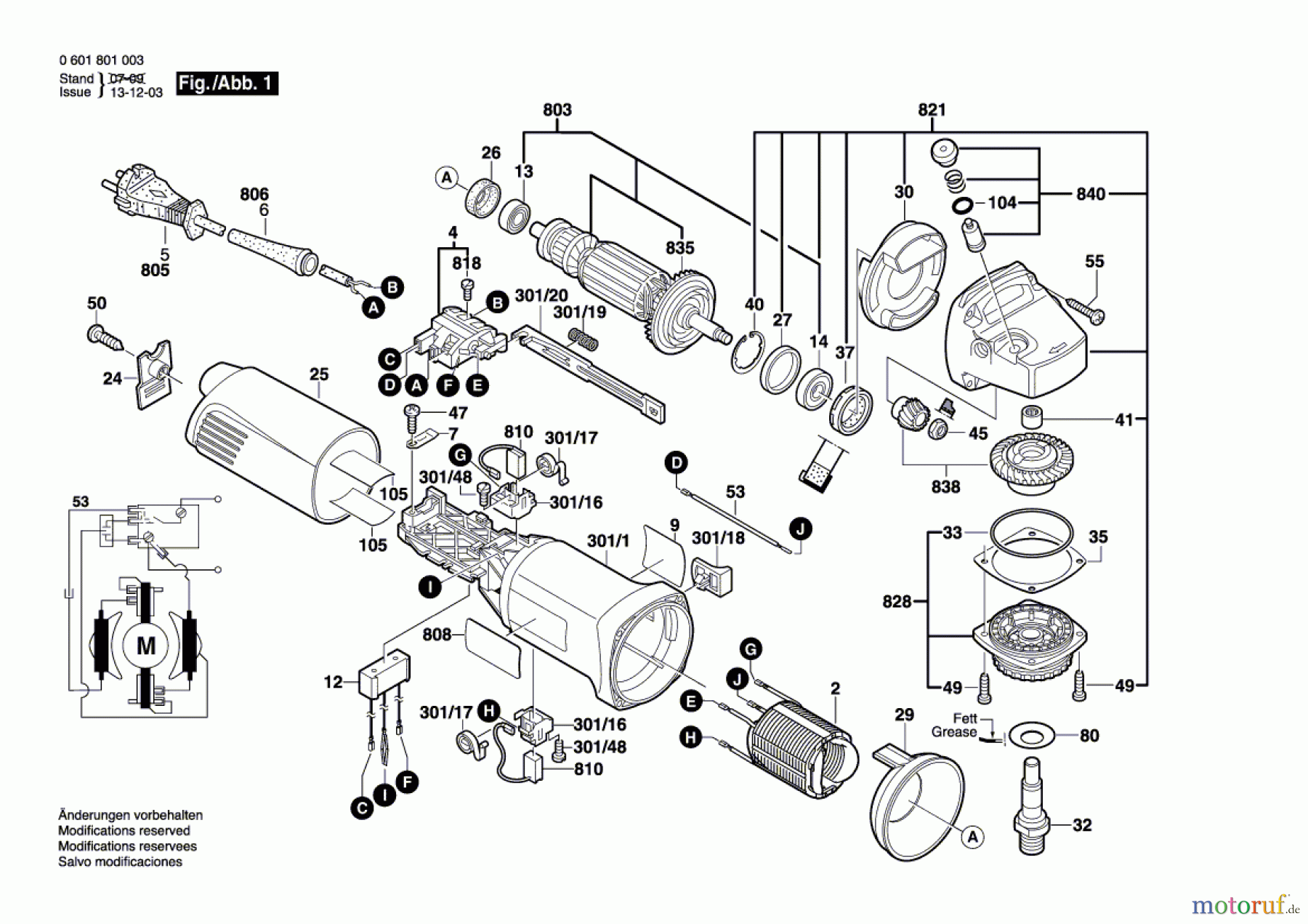  Bosch Werkzeug Winkelschleifer GWS 9-125 Seite 1