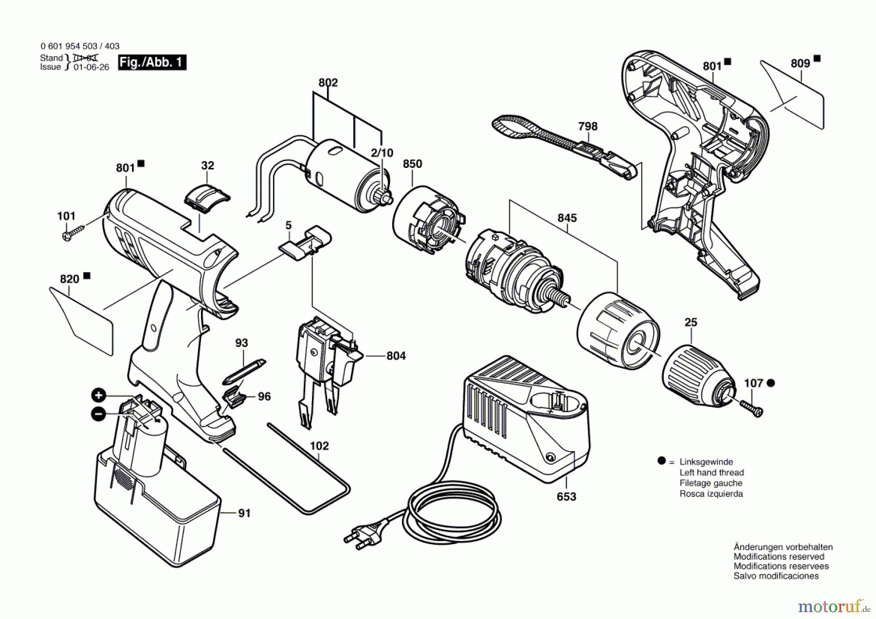 Bosch Akku Werkzeug Akku-Schlagbohrmaschine GSB 14,4 VE-2 Seite 1