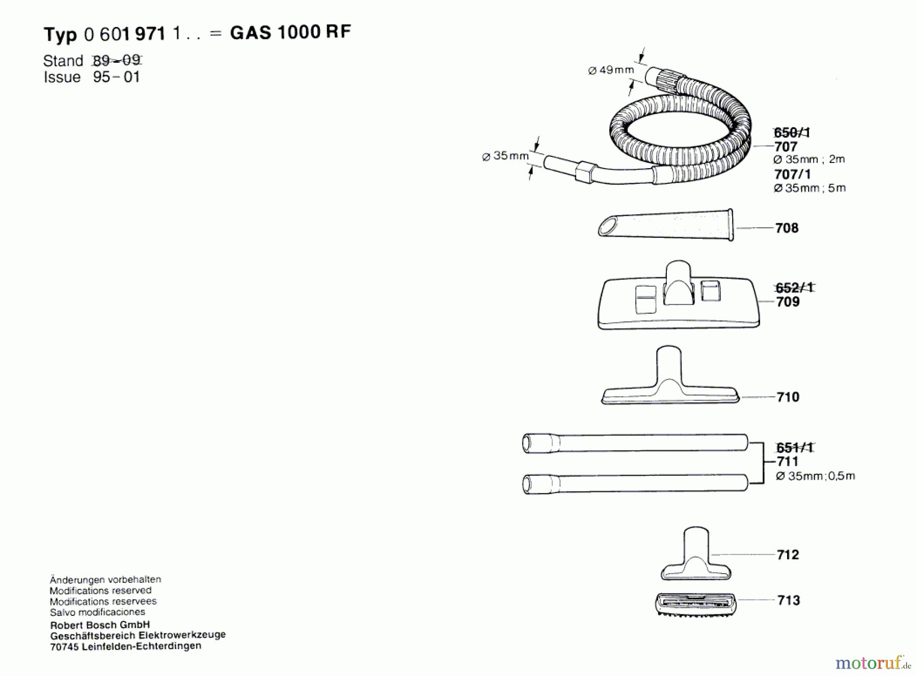 Bosch Werkzeug Allzwecksauger GAS 1000 RF Seite 2