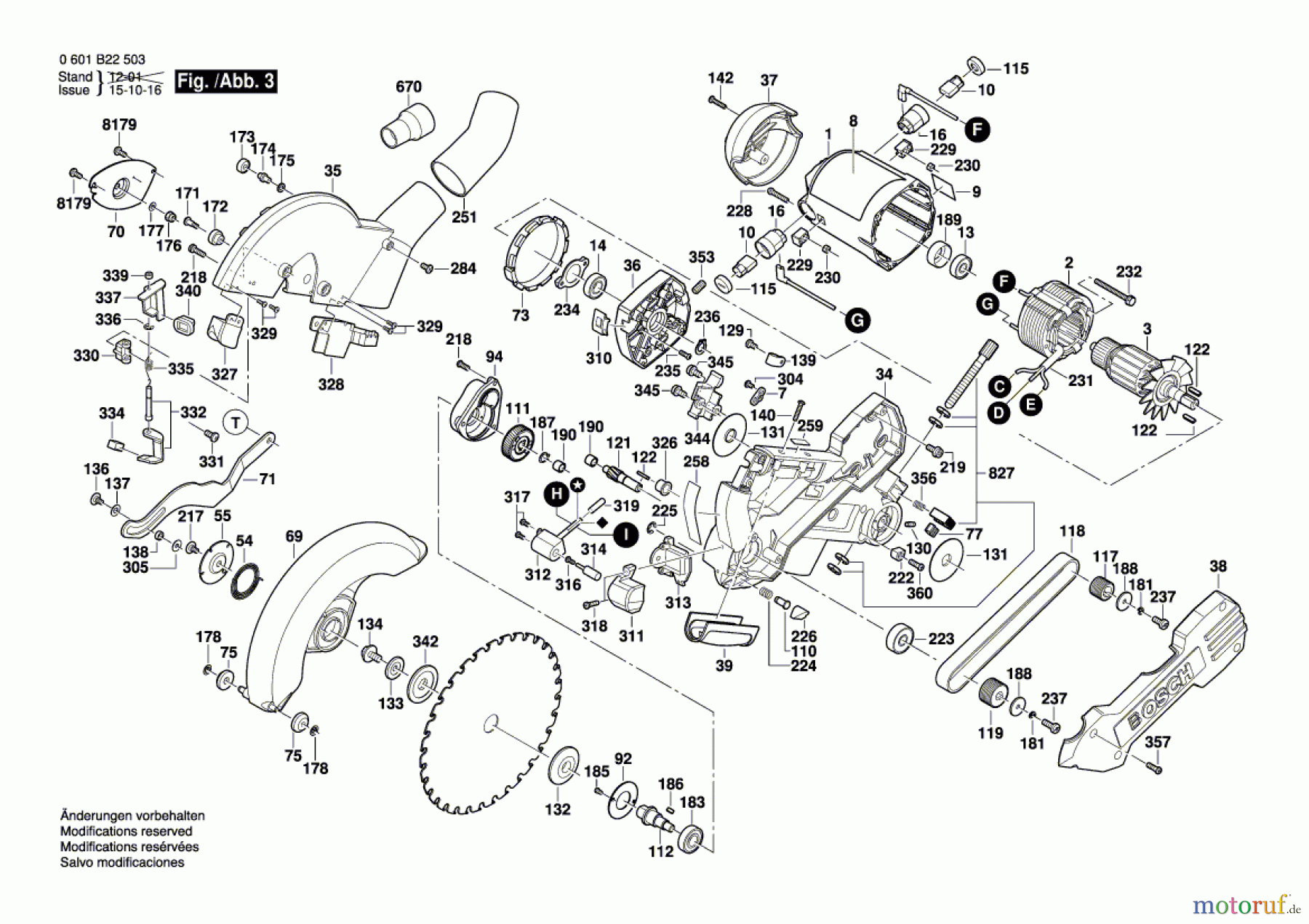 Bosch Werkzeug Kapp-/Zugsäge GCM 10 SD Seite 3