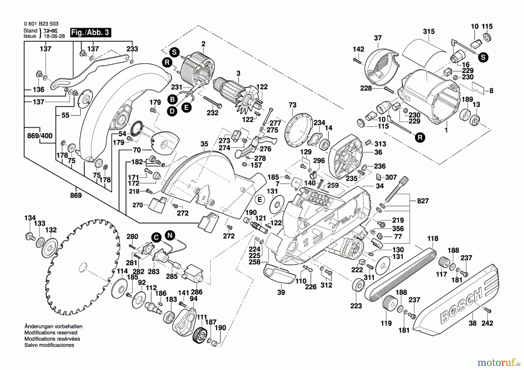 Bosch Werkzeug Kapp-/Zugsäge GCM 12 SD Seite 3