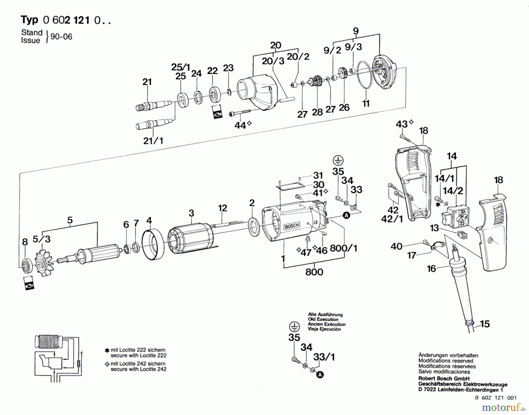 Bosch Werkzeug Hf-Bohrmaschine GR.55 Seite 1