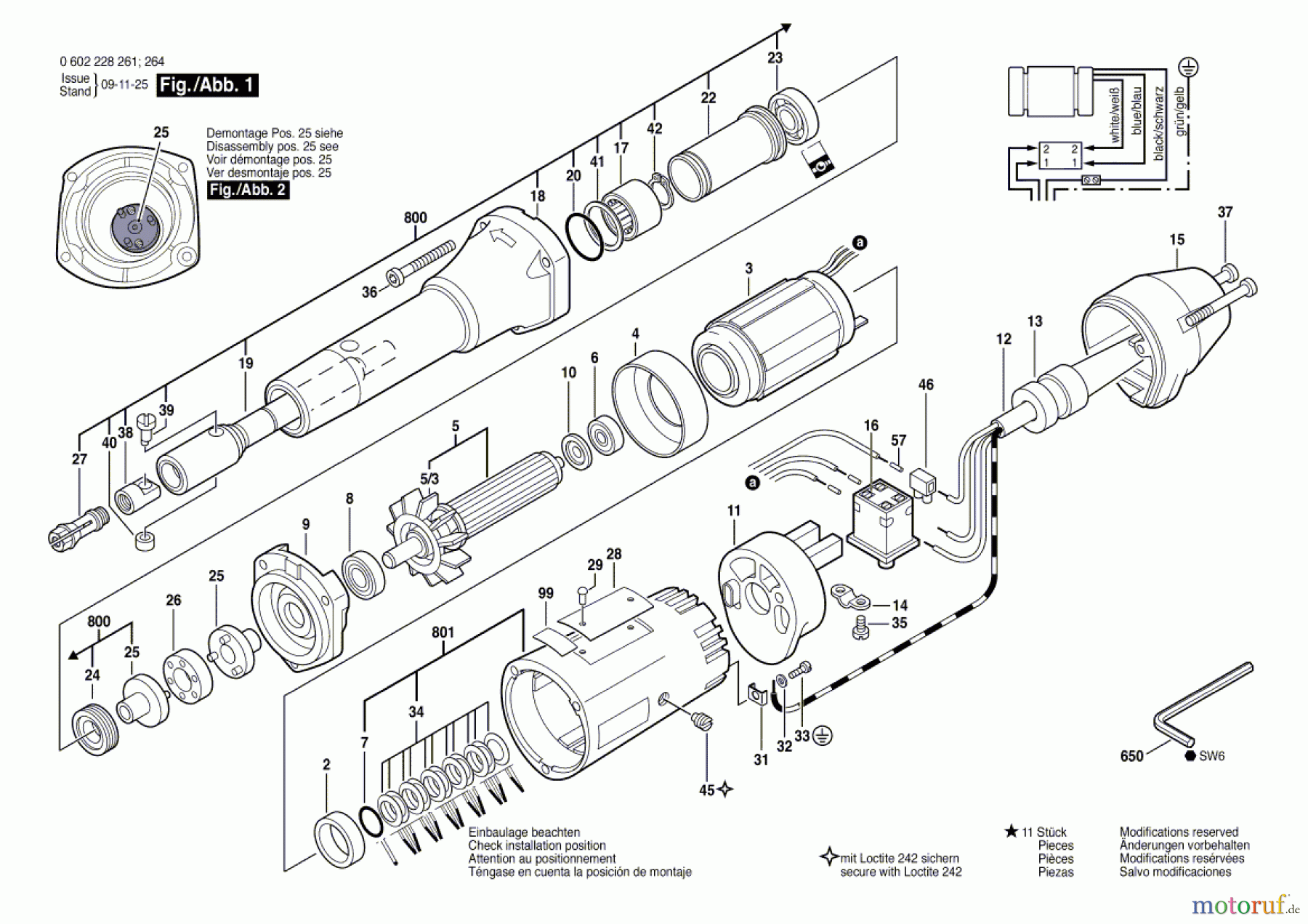 Bosch Werkzeug Hf-Geradschleifer ---- Seite 1