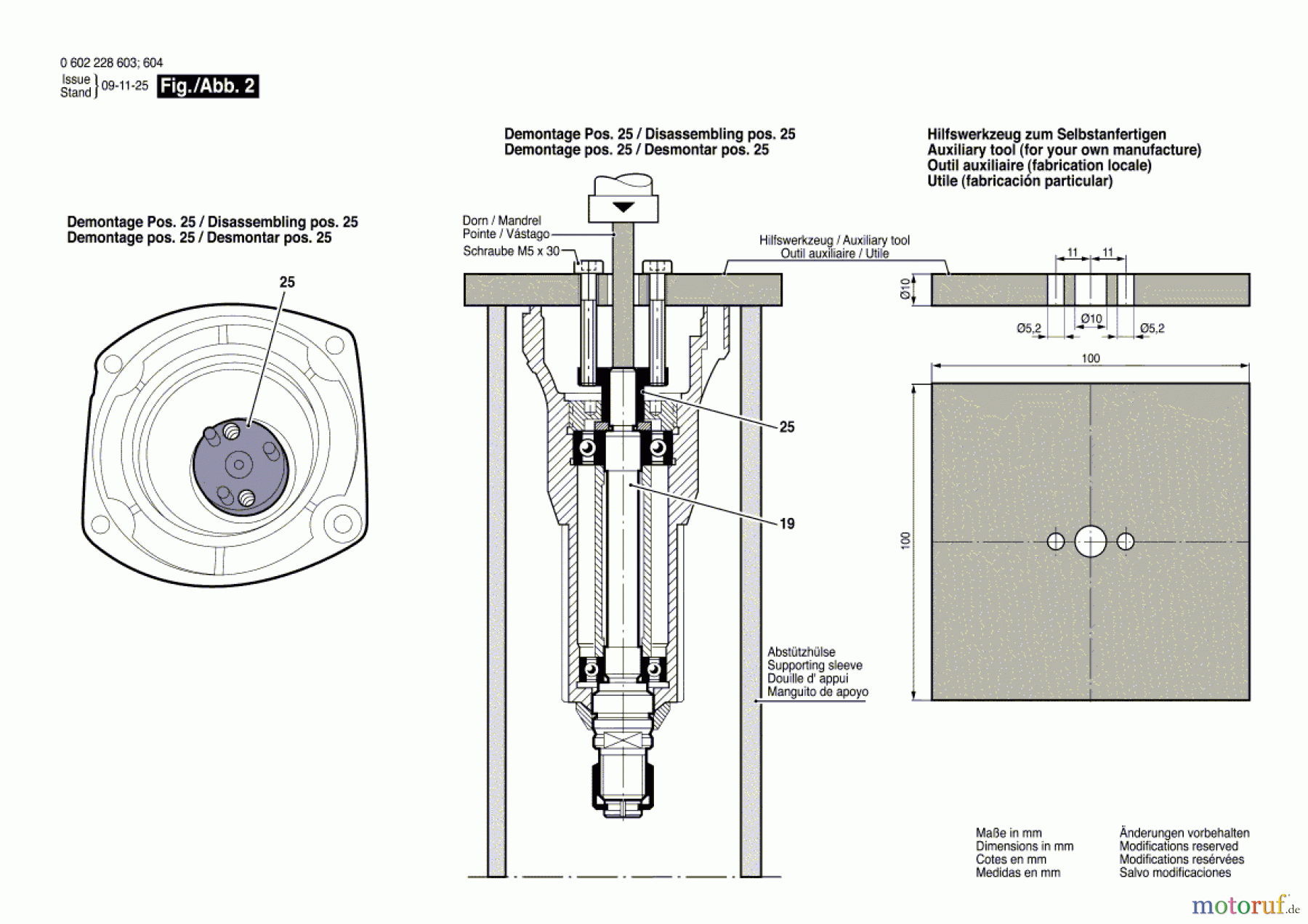Bosch Werkzeug Hf-Geradschleifer GERADSCHLEIFER ---- Seite 2