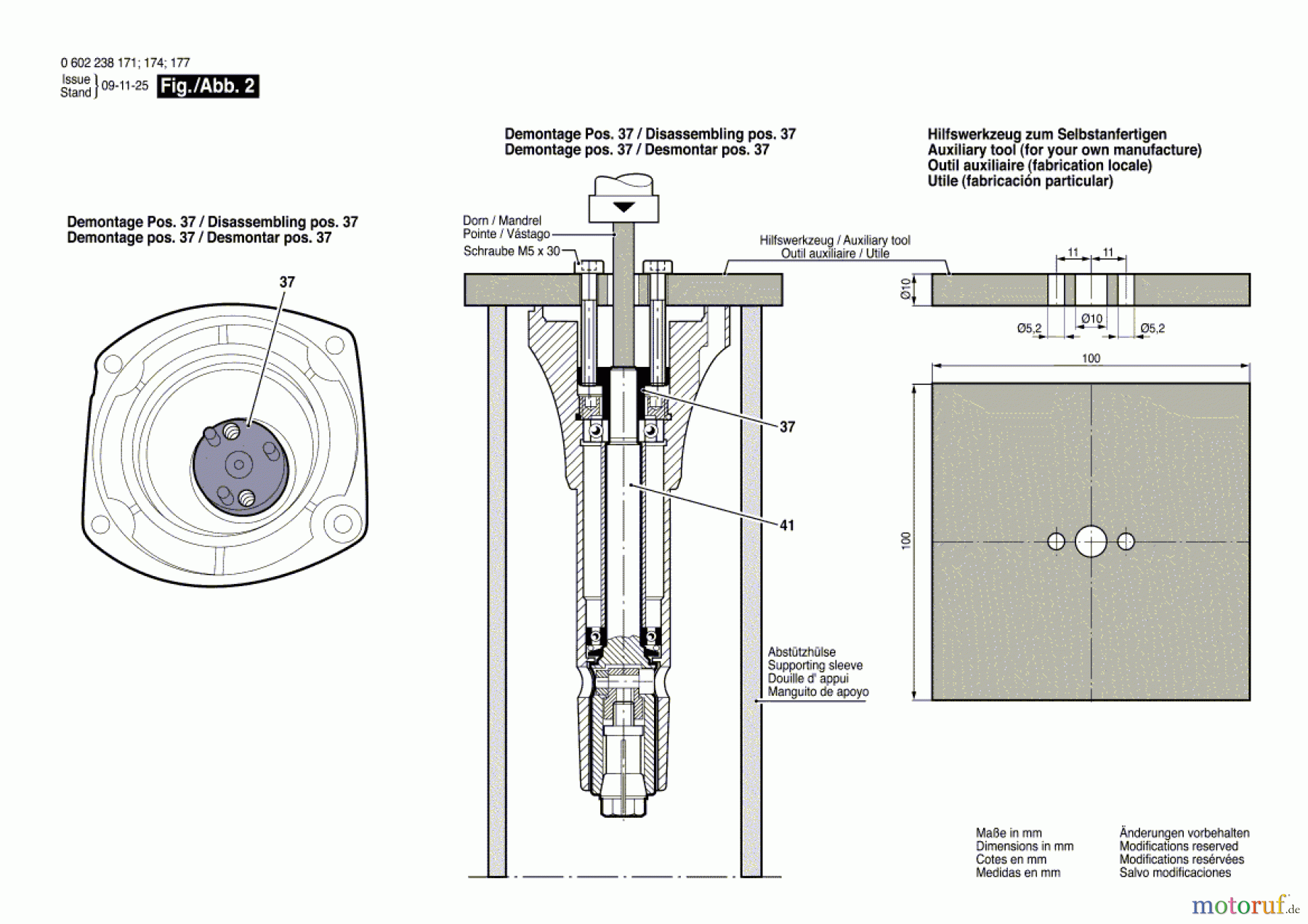 Bosch Werkzeug Hf-Geradschleifer ---- Seite 2
