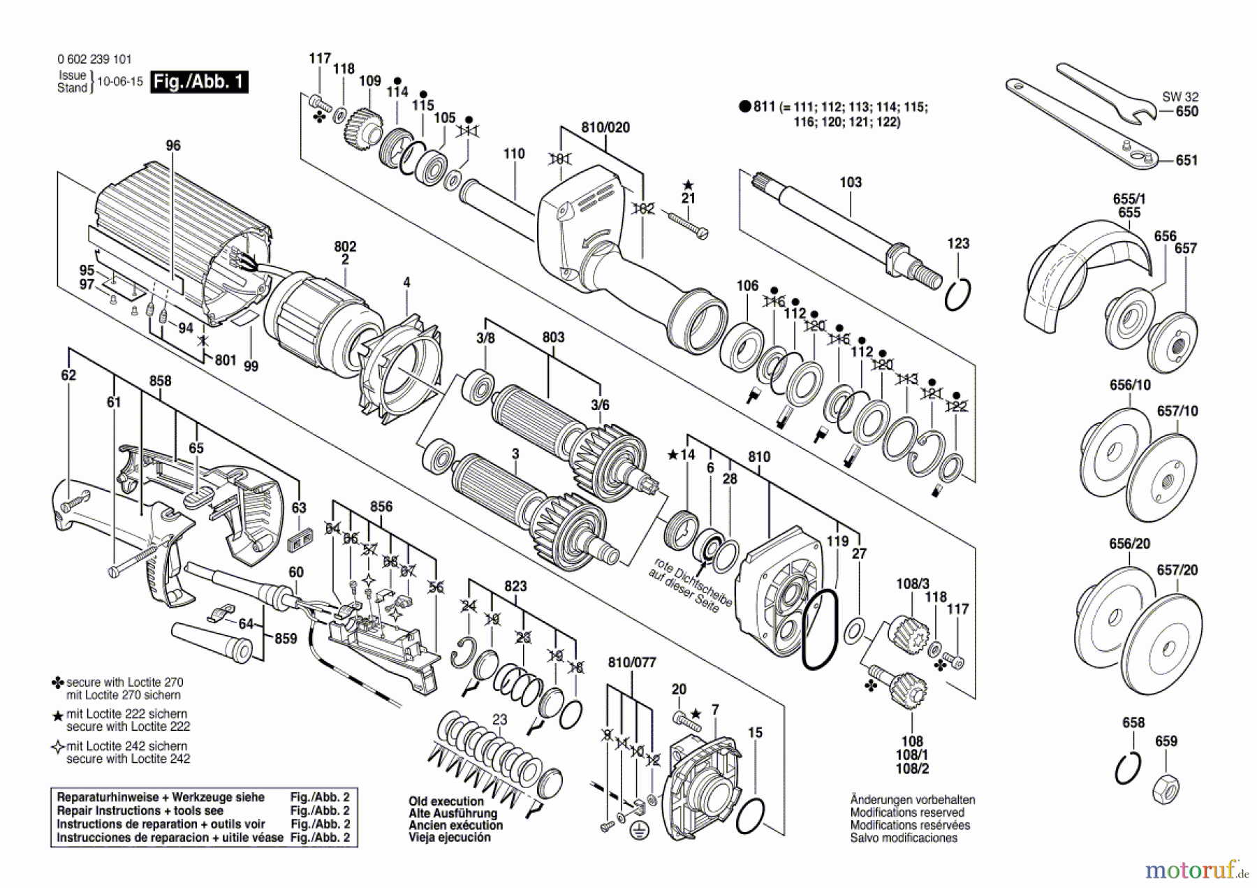 Bosch Werkzeug Hf-Geradschleifer ---- Seite 1