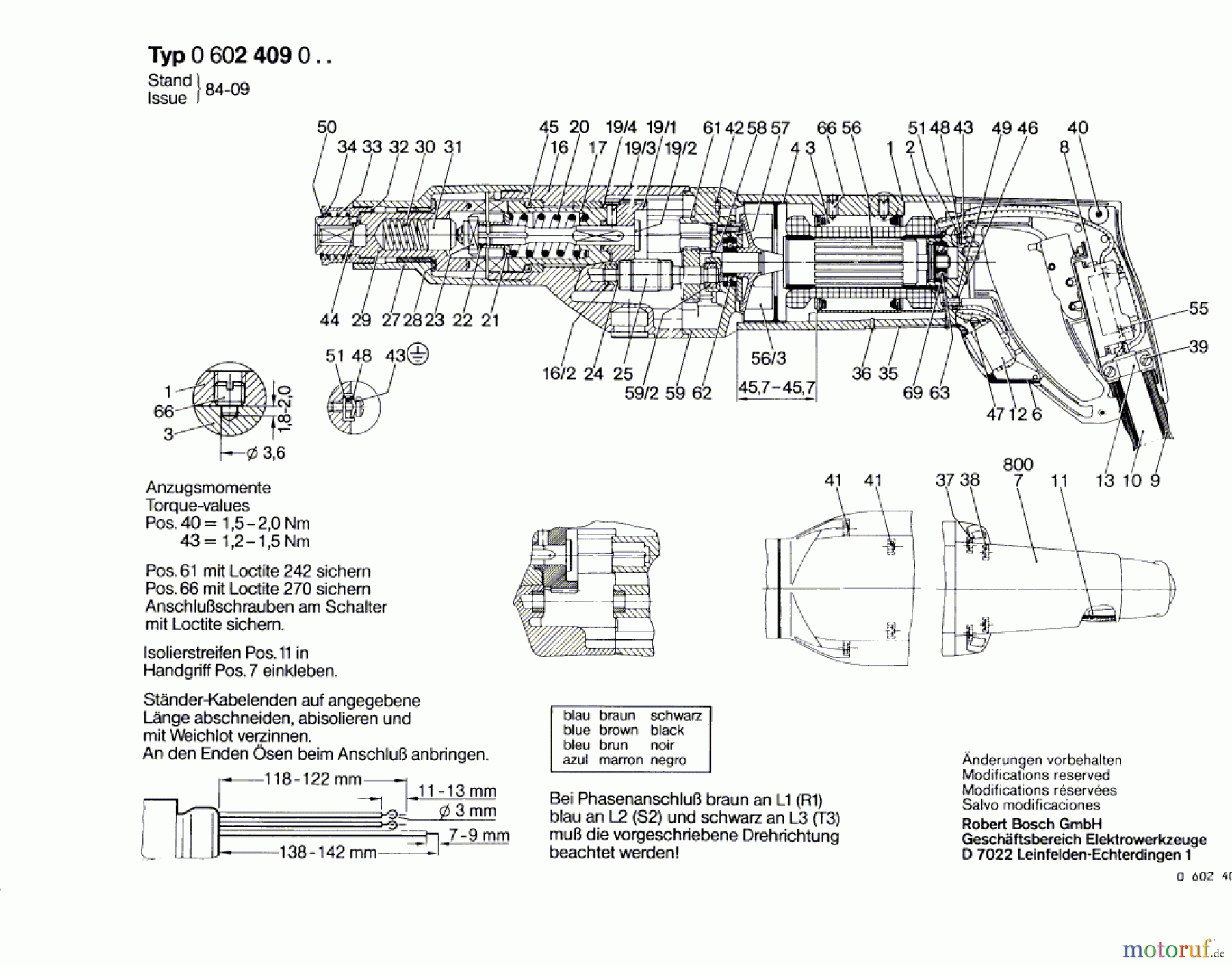 Bosch Werkzeug Hf-Schrauber ---- Seite 1