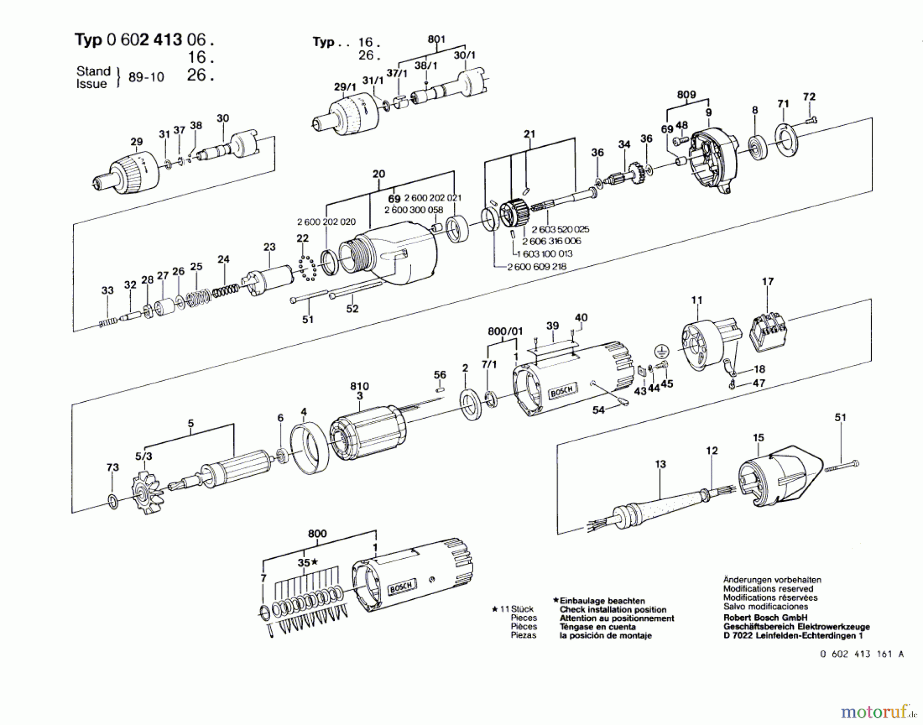 Bosch Werkzeug Hf-Schrauber ---- Seite 1