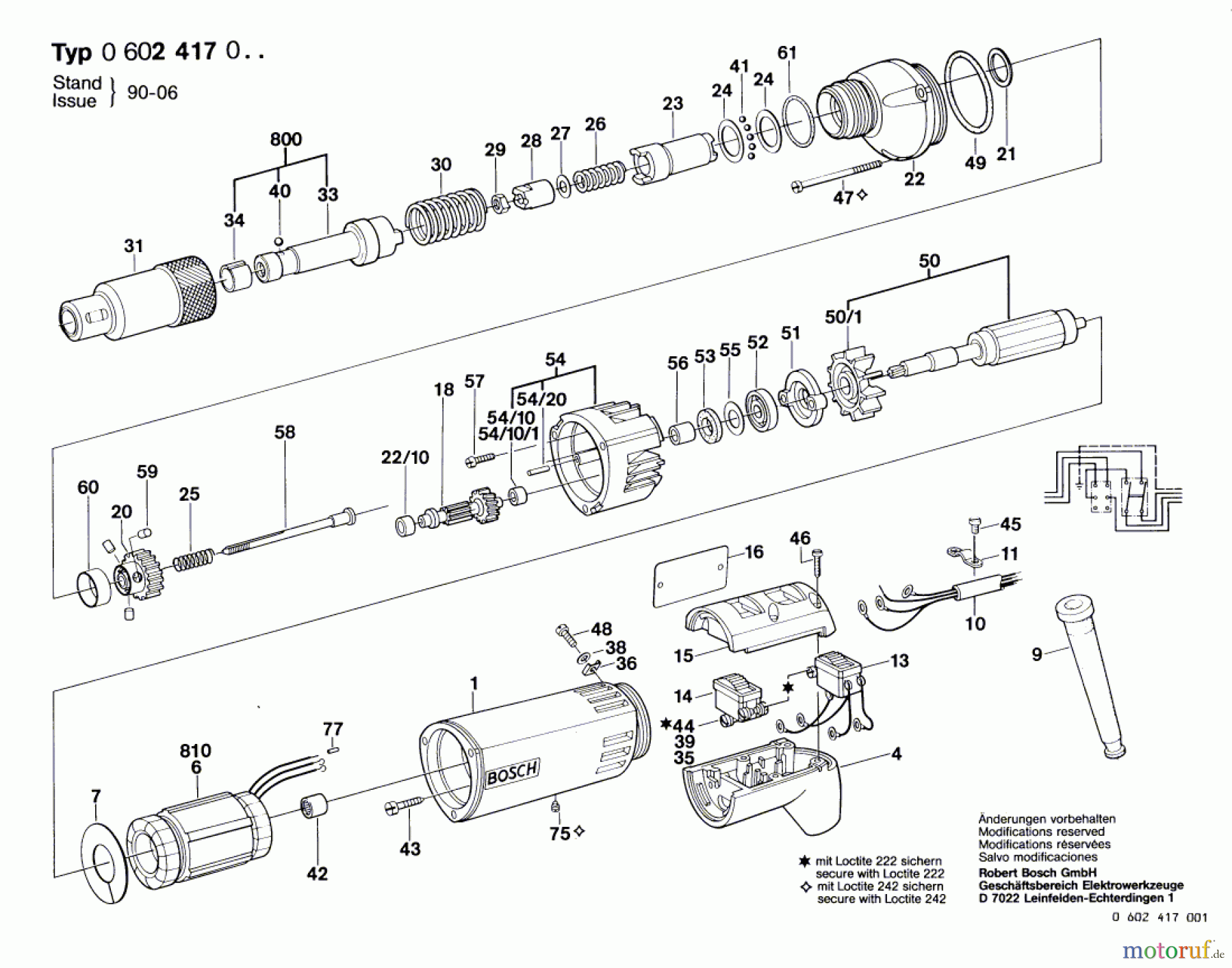 Bosch Werkzeug Hf-Schrauber ---- Seite 1