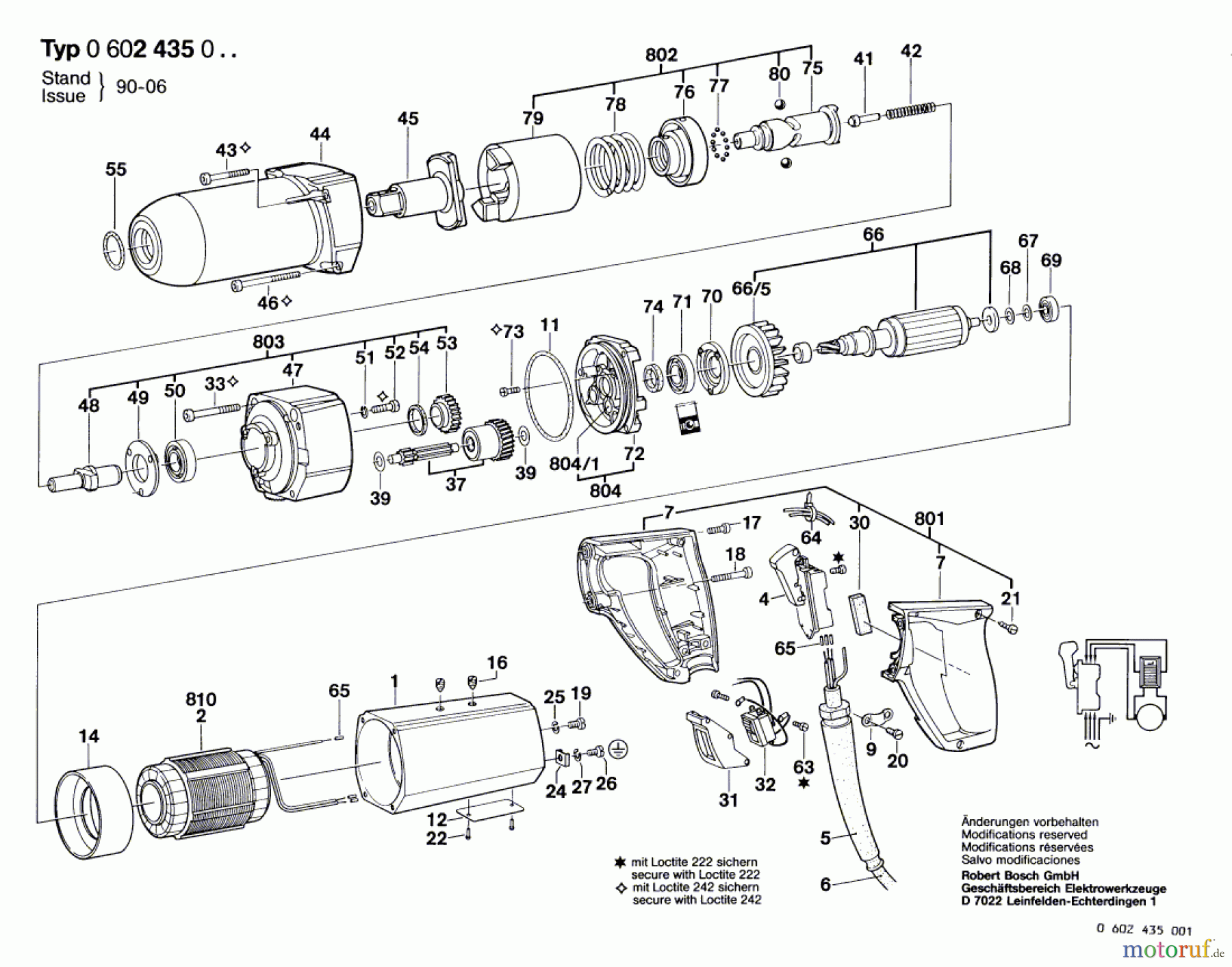 Bosch Werkzeug Schlagschrauber ---- Seite 1
