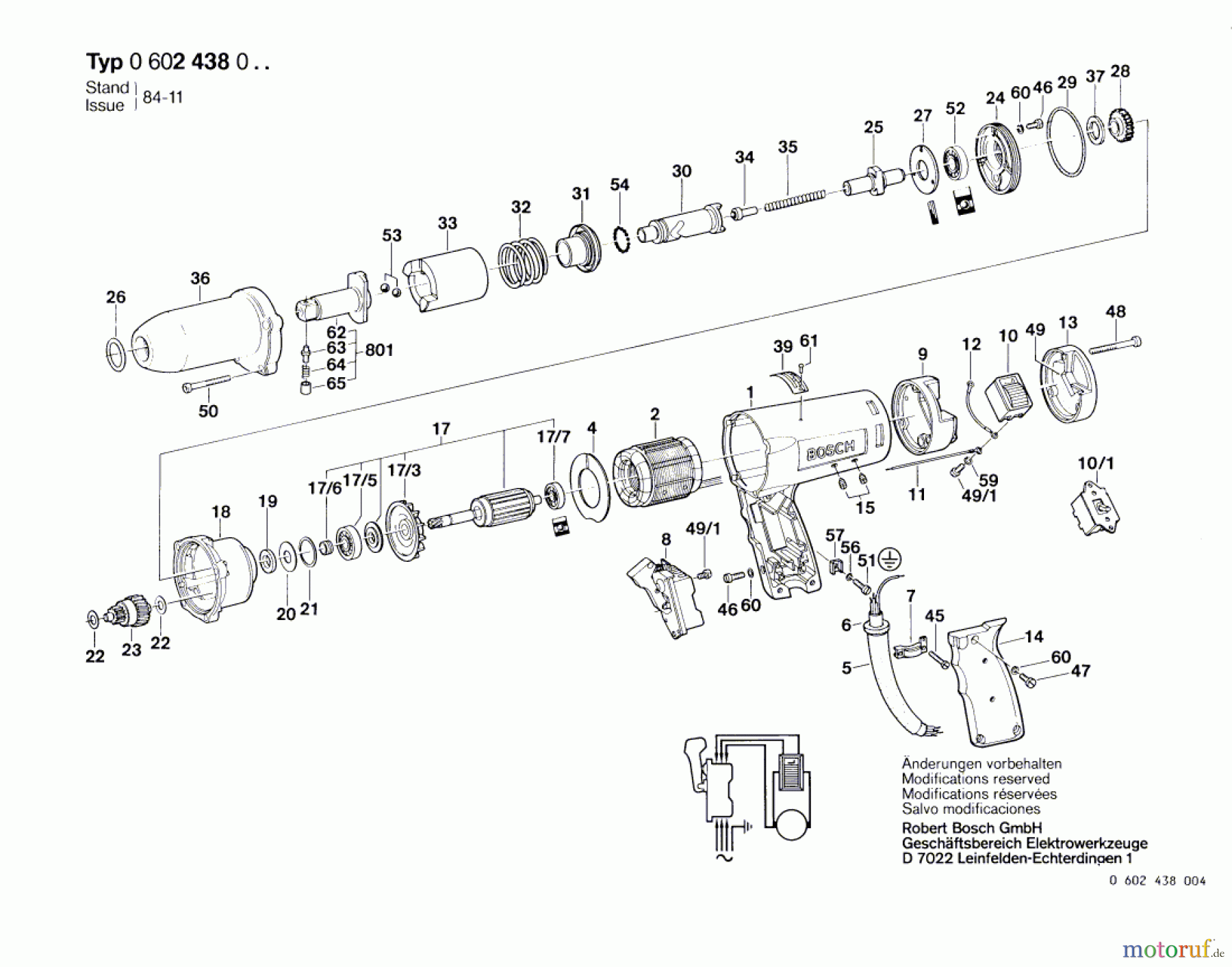 Bosch Werkzeug Hf-Schlagschrauber ---- Seite 1