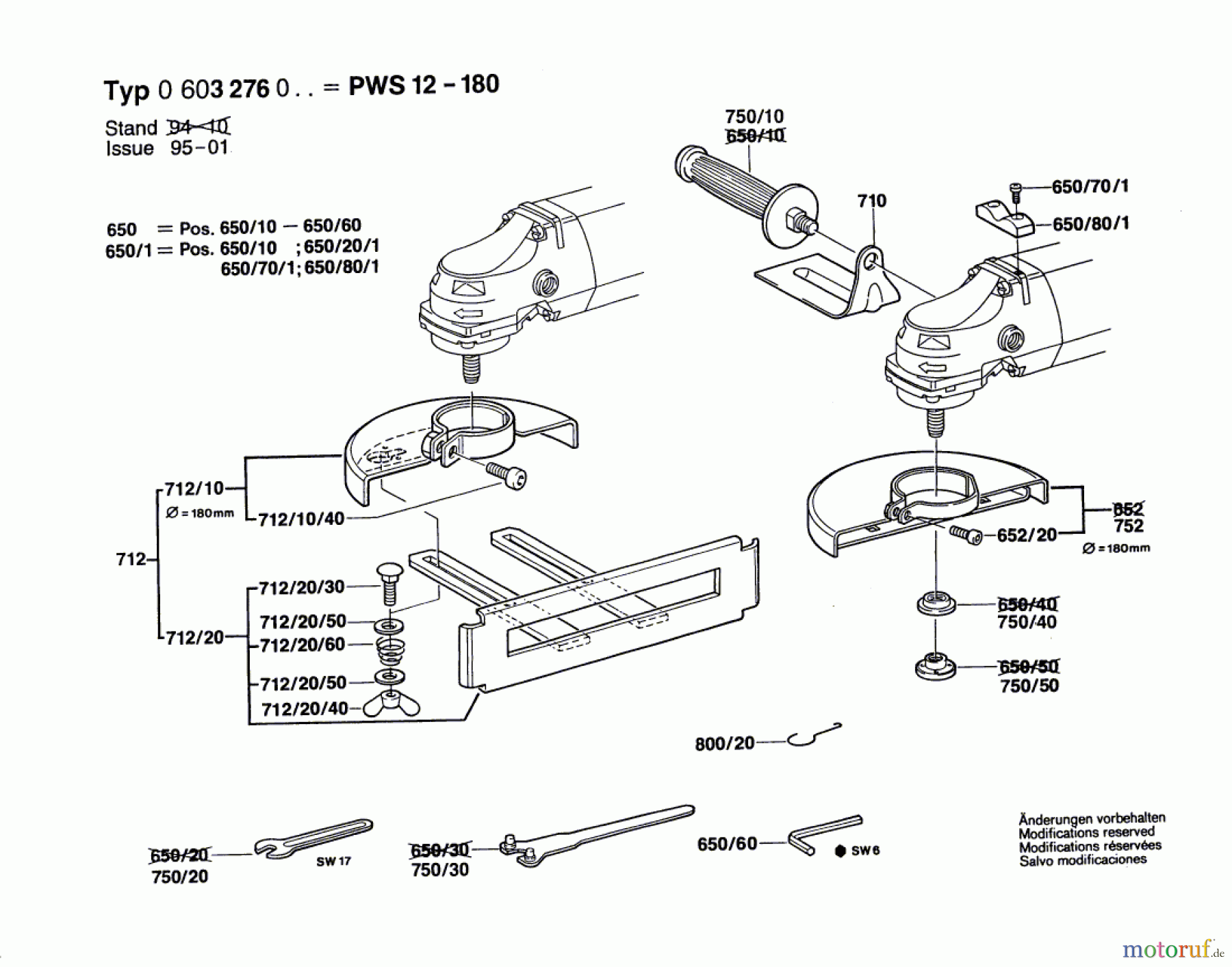 Bosch Werkzeug Hw-Winkelschleifer PWS 12-180 Seite 2