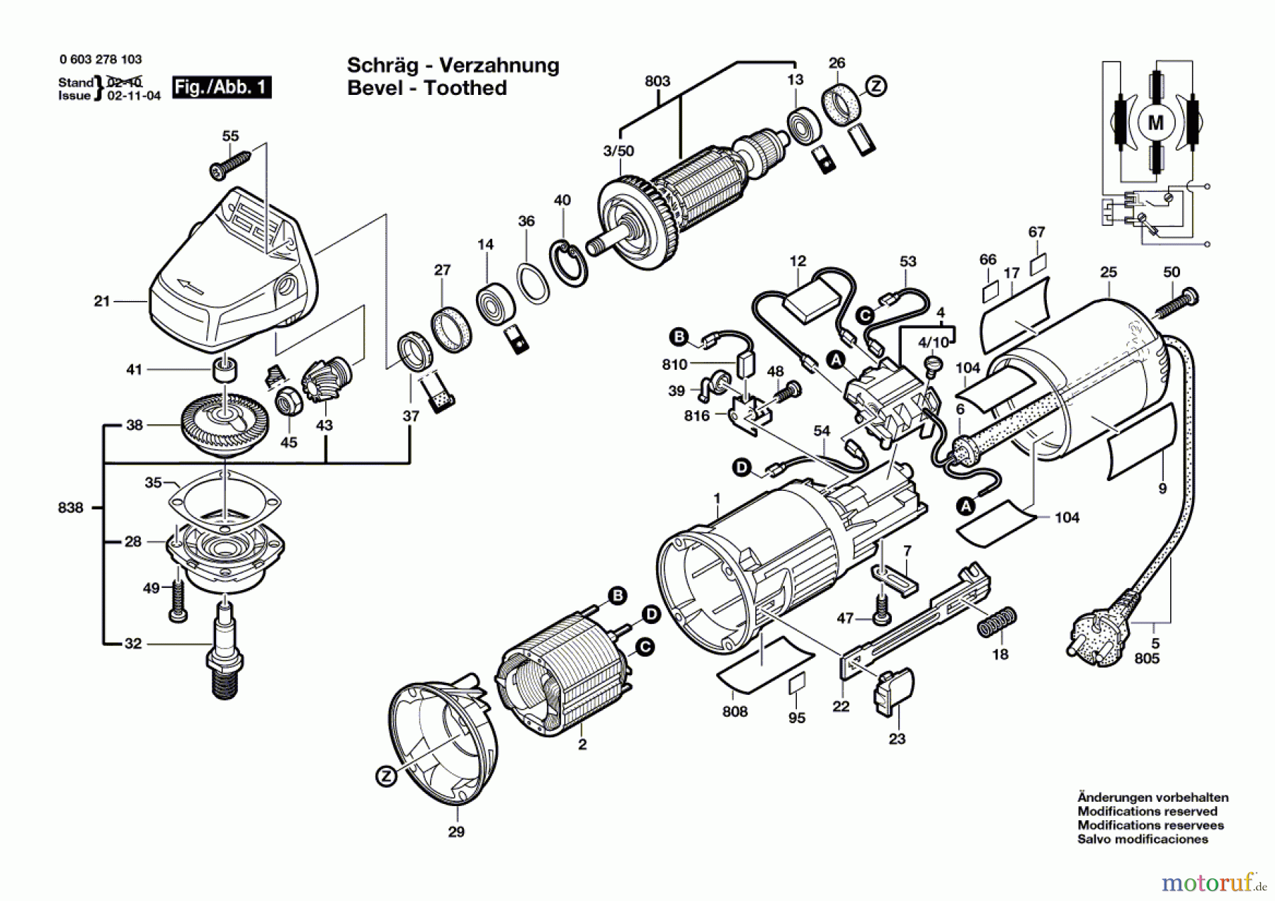 Bosch Werkzeug Winkelschleifer PWS 5-115 Seite 1