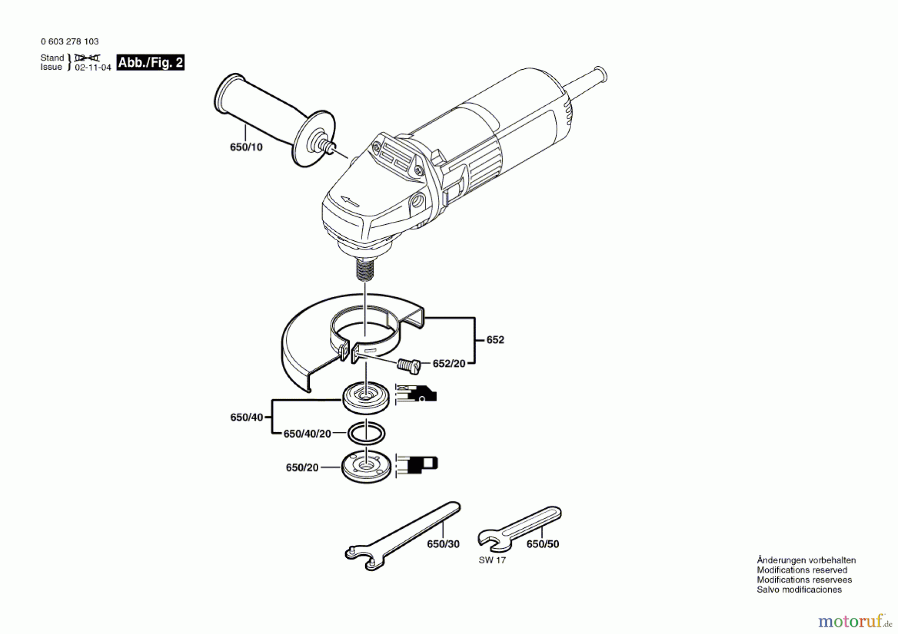 Bosch Werkzeug Winkelschleifer PWS 5-115 Seite 2